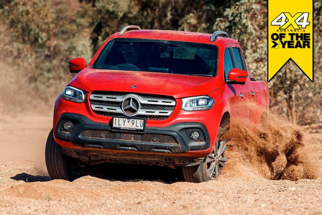 Mercedes-Benz X250d Progressive 2019 4x4 of the Year contender
