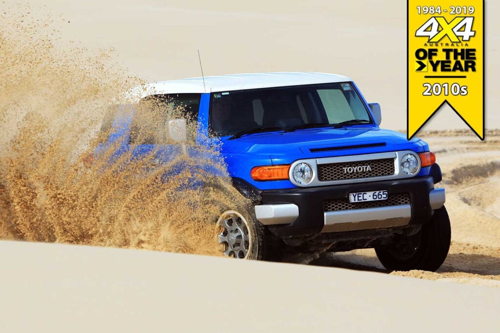 Past 4x4OTY winners 2010-2018