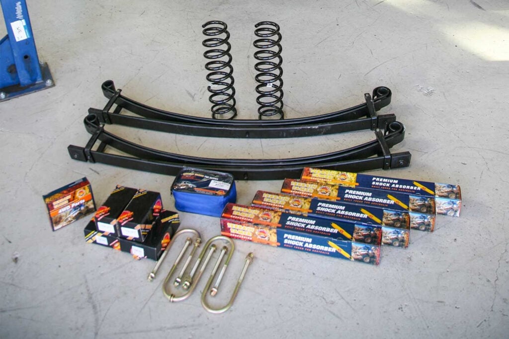 Terrain Tamer parabolic leaf springs 4x4 product test