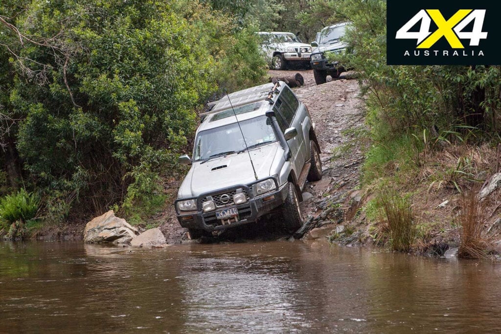4x4 road trip through the Haunted Stream Track VIC