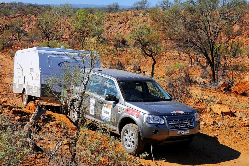 2009 Land Rover Freelander and Jayco Expanda caravan tow test review