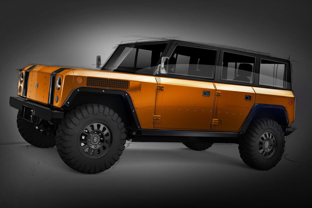 Bollinger four door B1 design