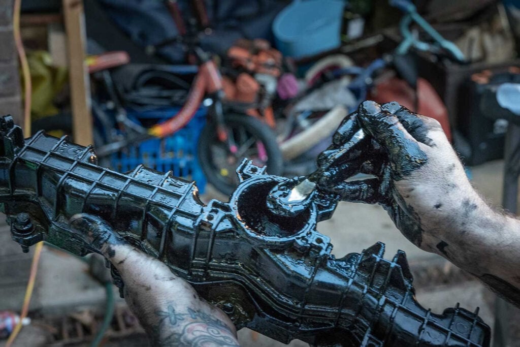 Diesel engine catch can carbon cleaning 4x4 maintenance guide