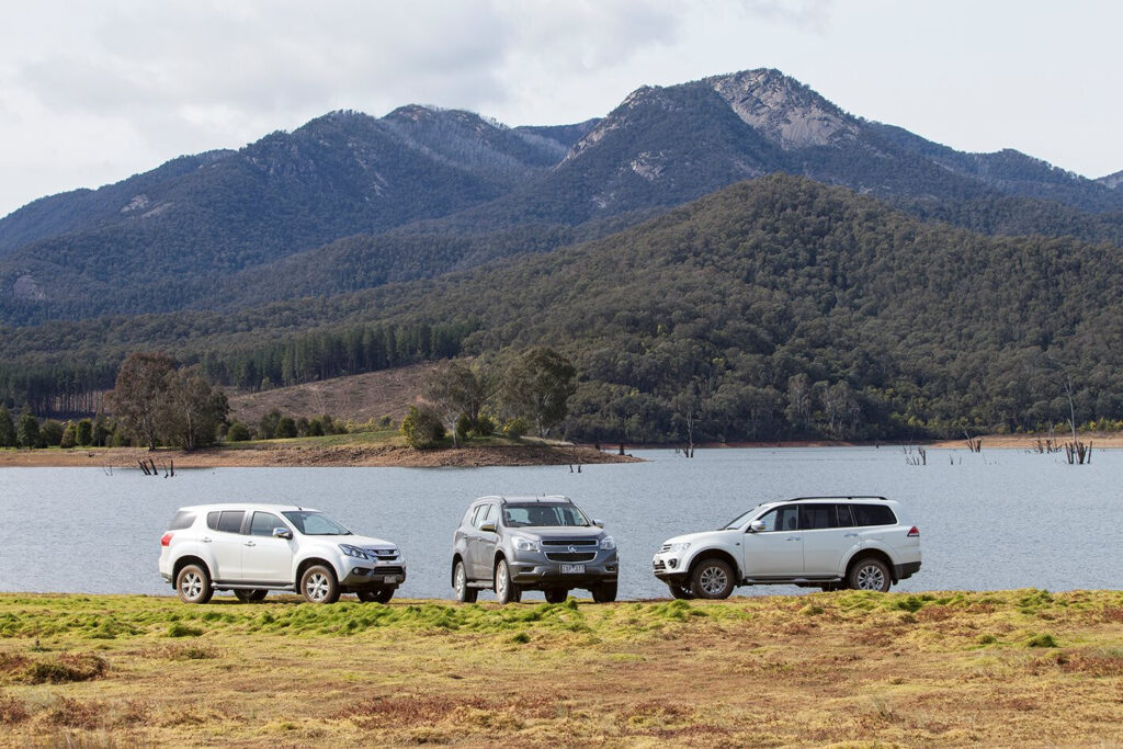 Holden Colorado 7 LTZ v Isuzu MU-X LS-U v Mitsubishi Challenger LS review