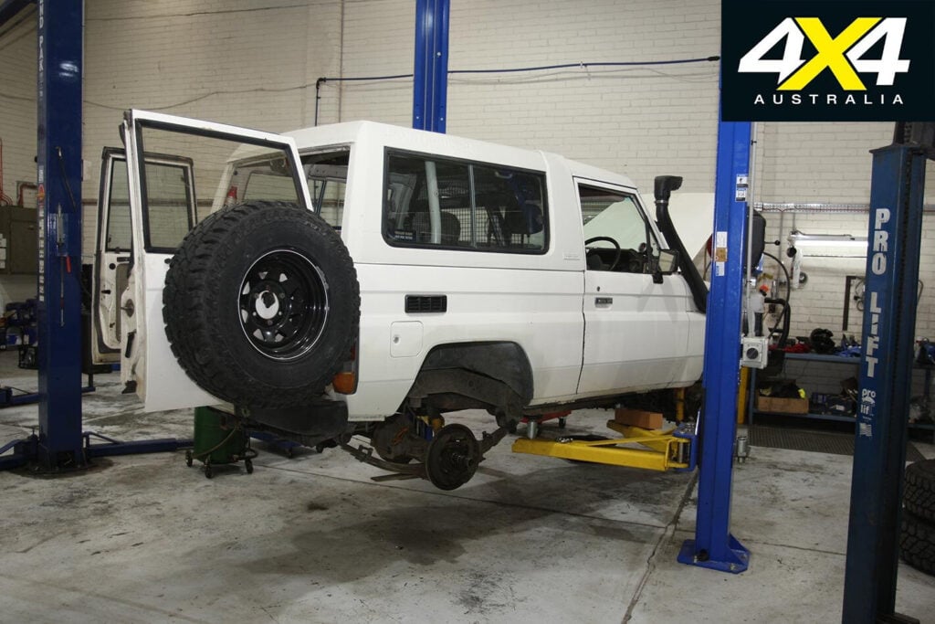 1985 toyota land cruiser bj73 4x4 shed