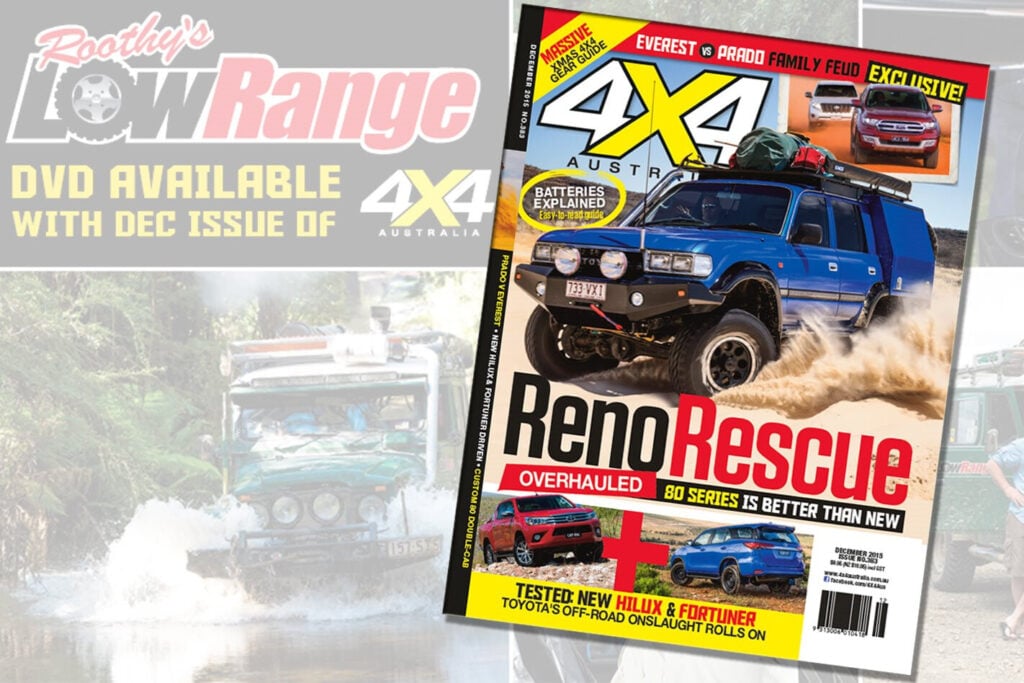 4X4 Australia December edition out now with bonus LowRange DVD