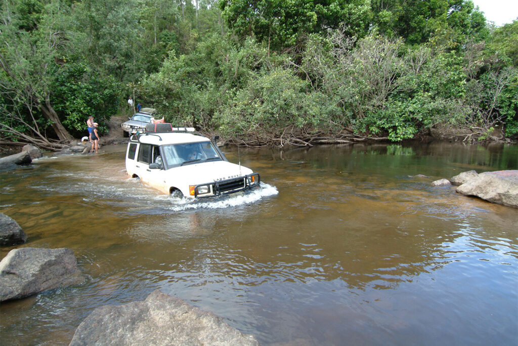 Crossing of Pascoe River