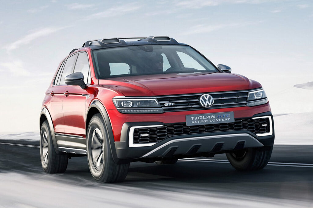 2017 Volkswagen Tiguan GTE Active Concept revealed