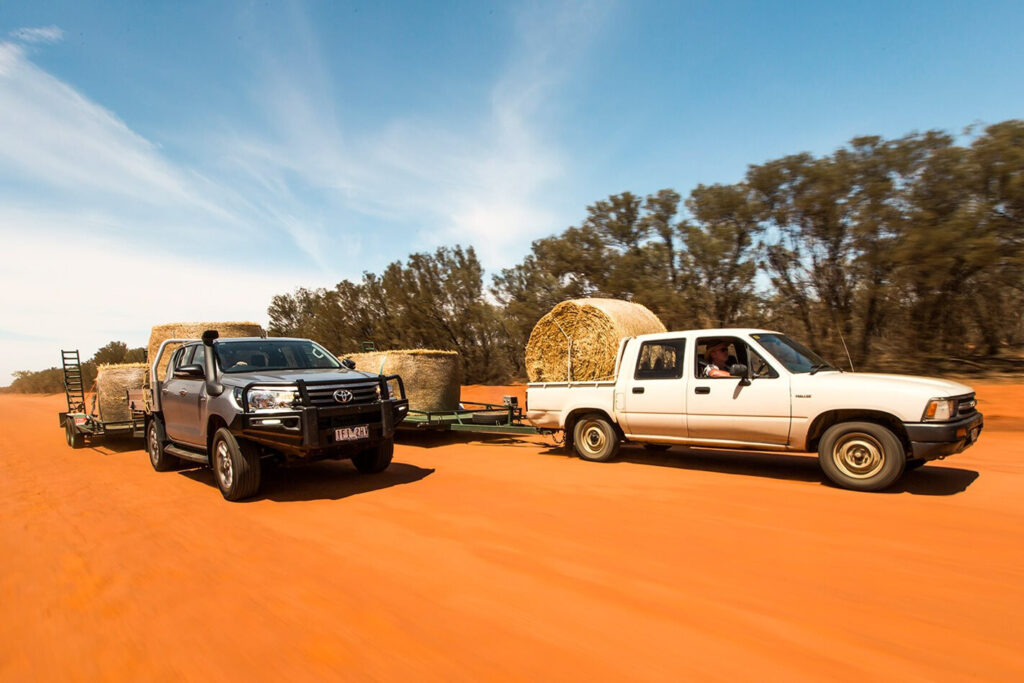 HiLux hay run: Queensland
