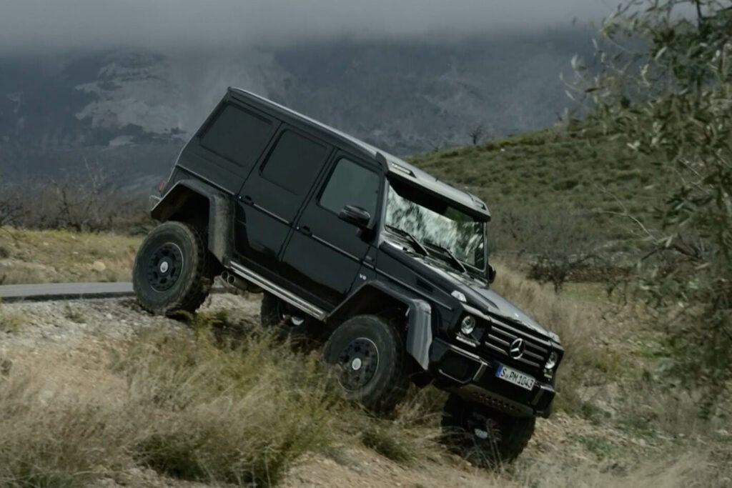 Mercedes-Benz G 500 4x4² Concept review