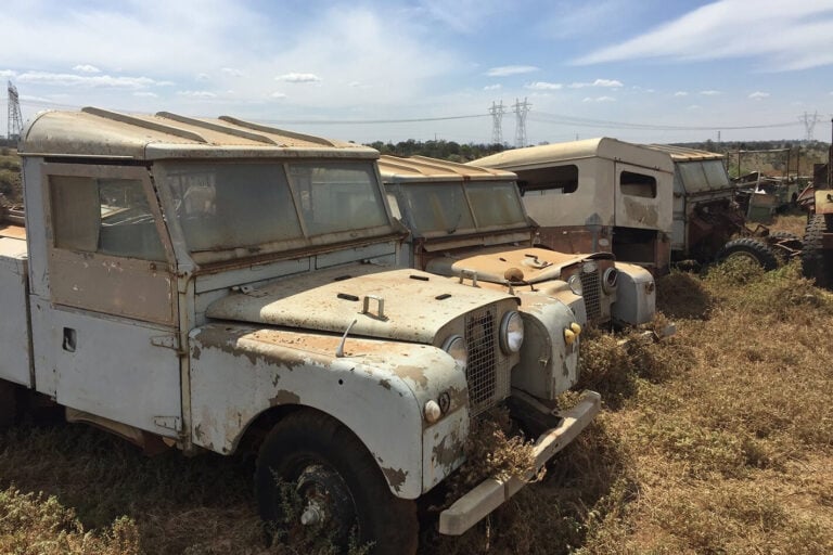 Dirty Work: A new Hilux, an old Landy or a 40 Series?