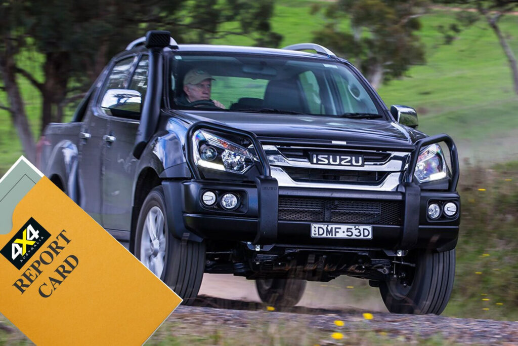 Isuzu D MAX report card