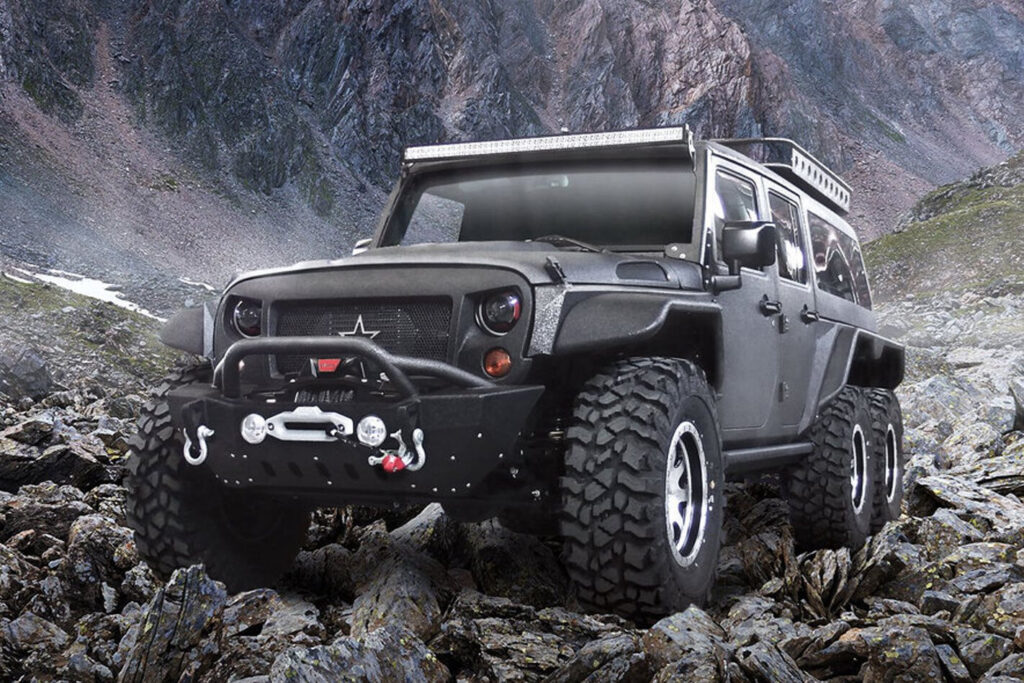 6X6 Jeep Wrangler: G Patton Tomahawk