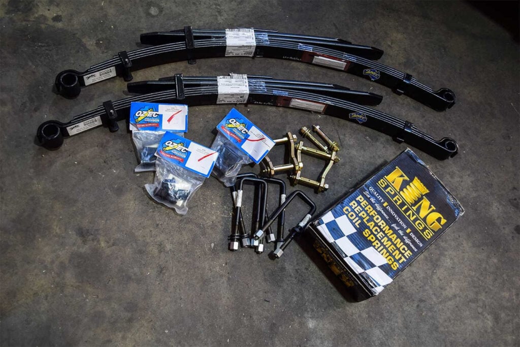 OzTec Toyota Hilux suspension upgrade