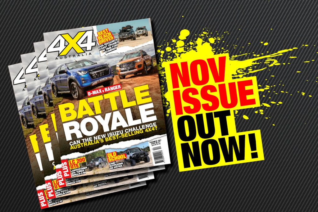 November 2020 issue of 4X4 Australia is out now
