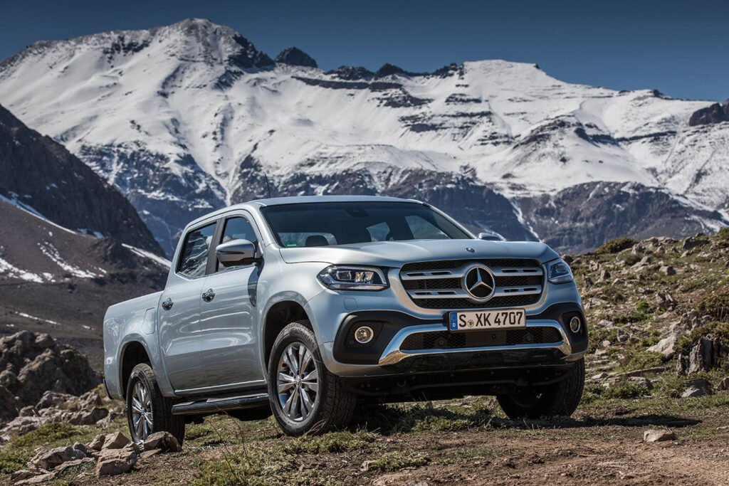 2018 Mercedes Benz X Class front