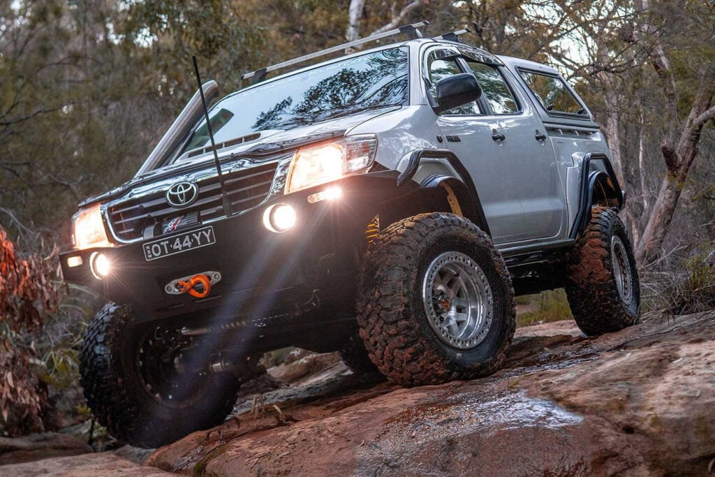 Custom rock-crawling Toyota N70 Hilux review