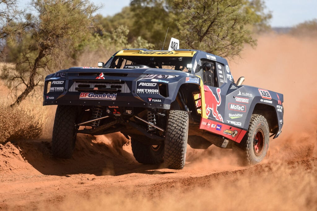 2021 Finke Desert Race Toby Price trophy truck