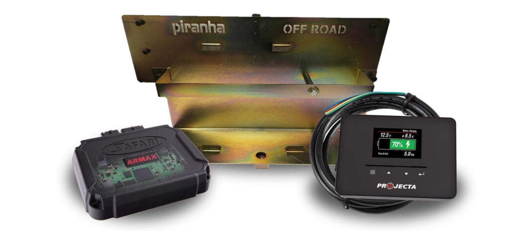 New 4x4 Gear battery meter ECU battery tray