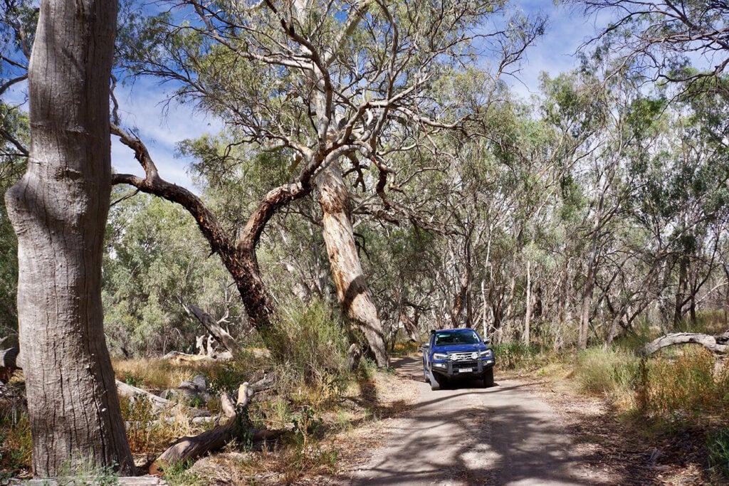 4X4 track Darling River NSW