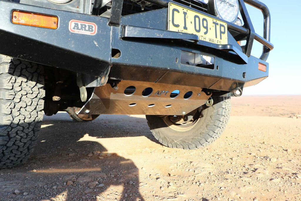 APT Offroad Steering Guard product test