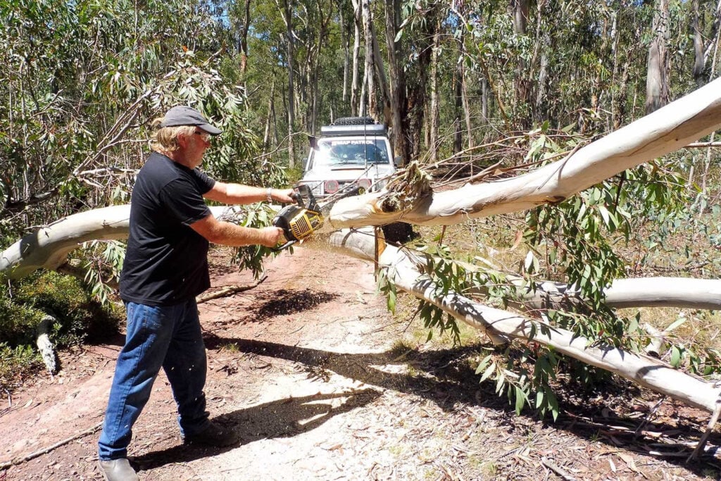 Forest and park track closures in Vic north east