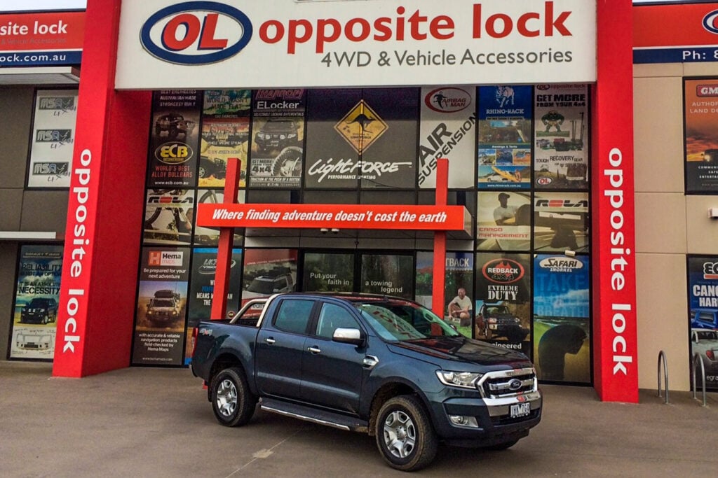 Opposite Lock's Ford Ranger build