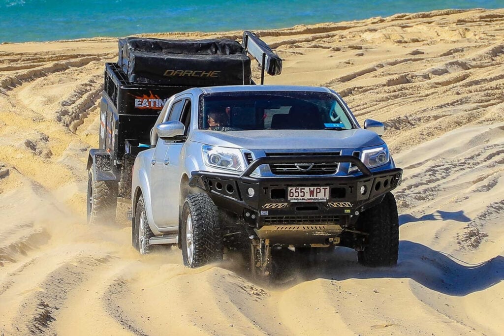 4x4 tour North Stradbroke Island