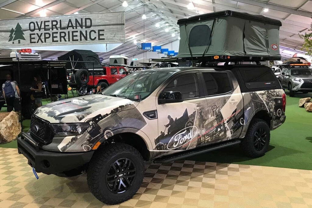 The Overland Experience exhibit 2019 SEMA Show