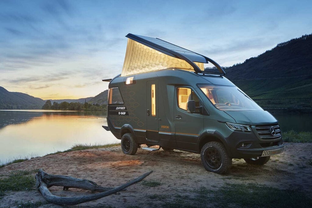 Hymer VisionVenture concept Mercedes-Benz Sprinter revealed