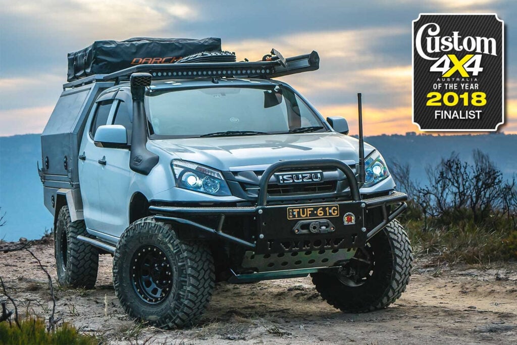 2018 Custom 4x4 of the Year finalist Isuzu D-Max