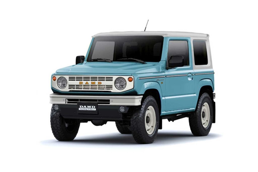 Suzuki Jimny Ford Bronco DAMD body kit