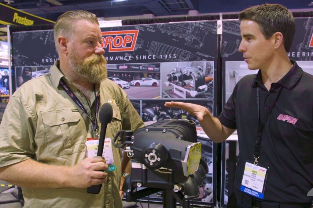 harrop supercharger sema