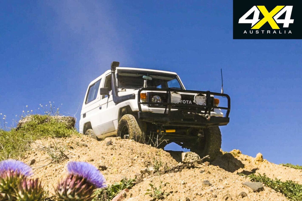 1985 Toyota Land Cruiser BJ73 Part 4 4x4 Shed climb