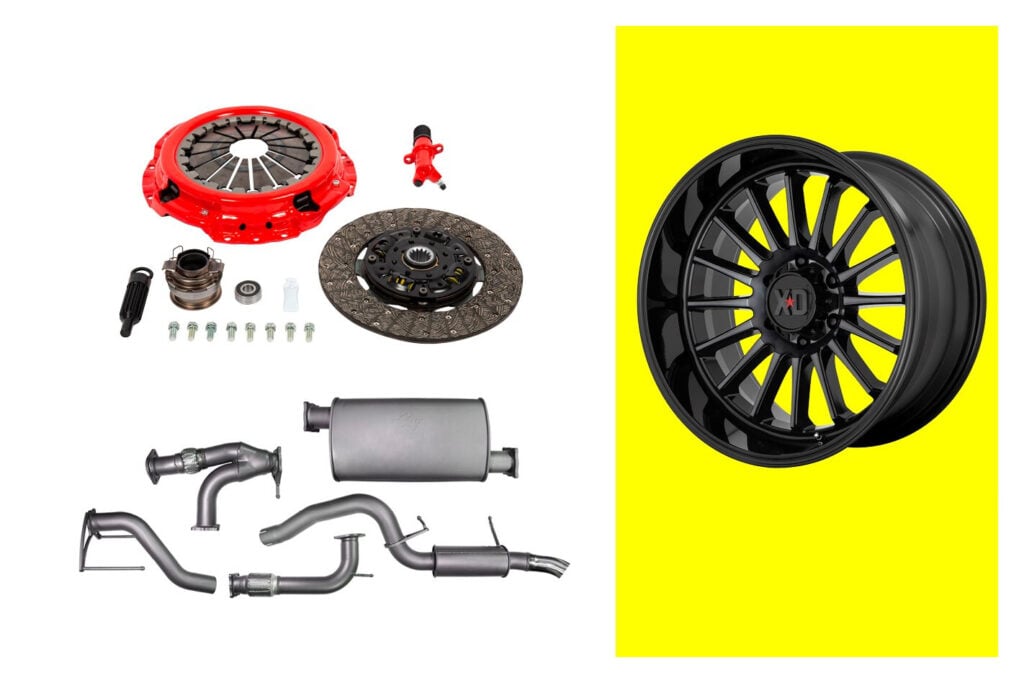 Redback 4x4 exhaust + Safari performance clutch + XD857 Whiplash