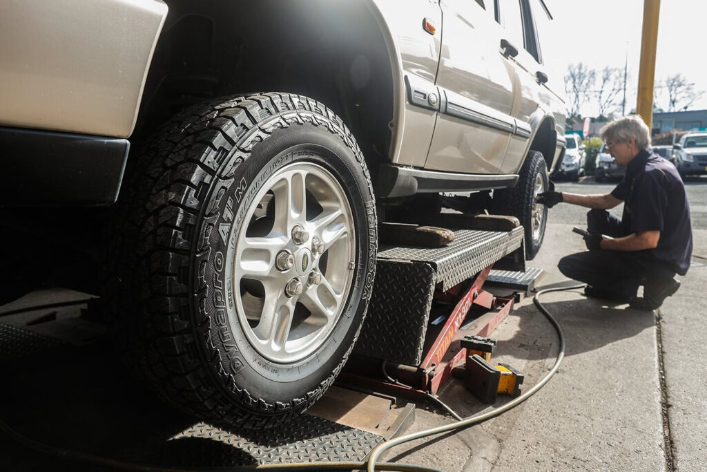 2003 Land Rover Discovery TD5 Hankook tyres