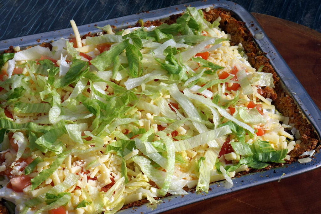 Recipe: Quasi taco pie