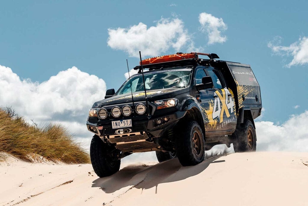 Ford Ranger in Tasmania