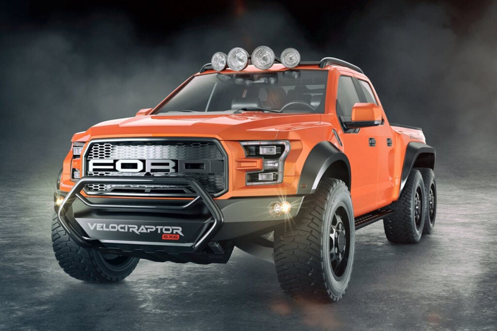 Insane 6X6 VelociRaptor from Hennessey