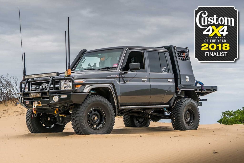 2018 Custom 4x4 of the Year finalist Toyota LC79 Thug Truck