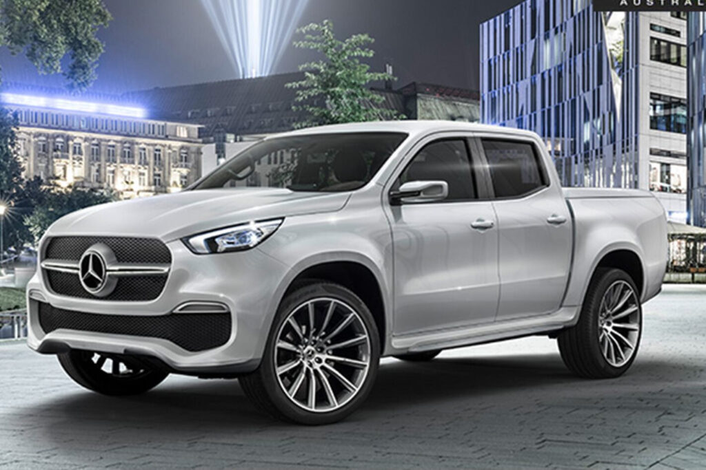 Mercedes Benz X Class Ute closer
