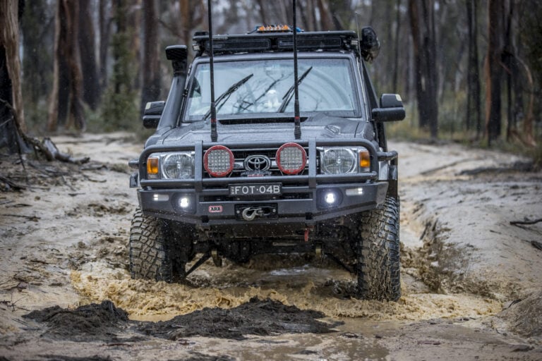 How to drive in mud