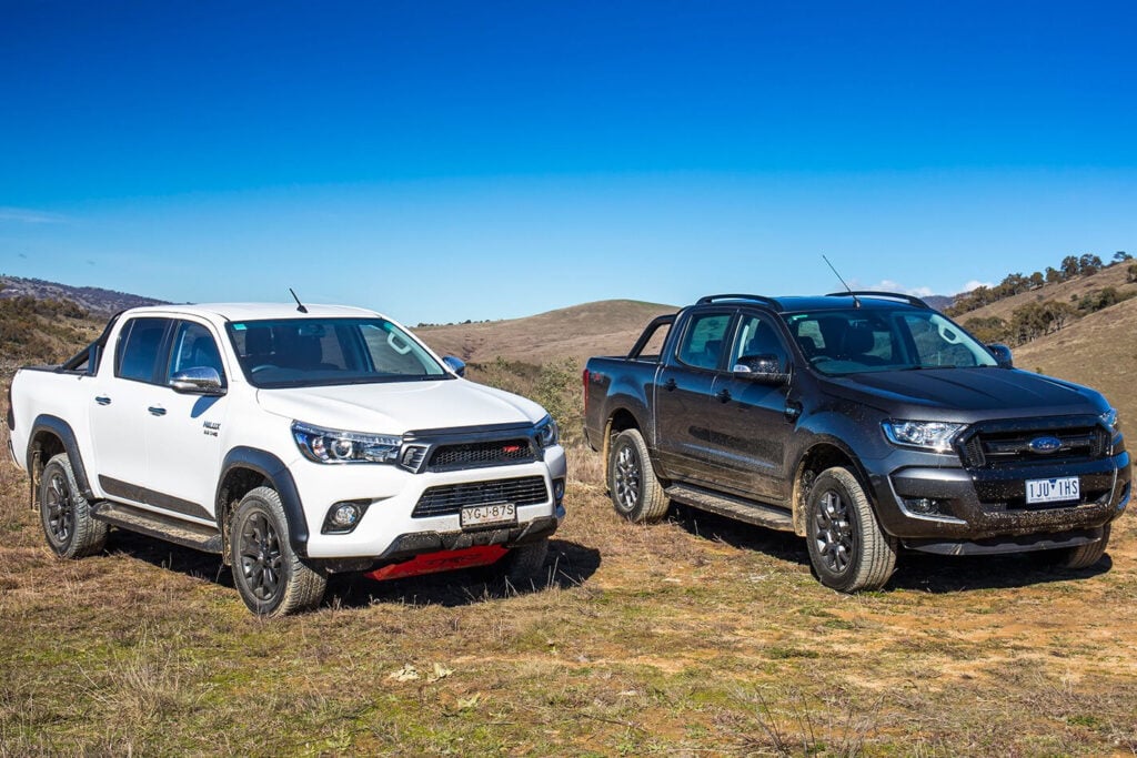 Toyota Hilux TRD vs Ford Ranger FX4
