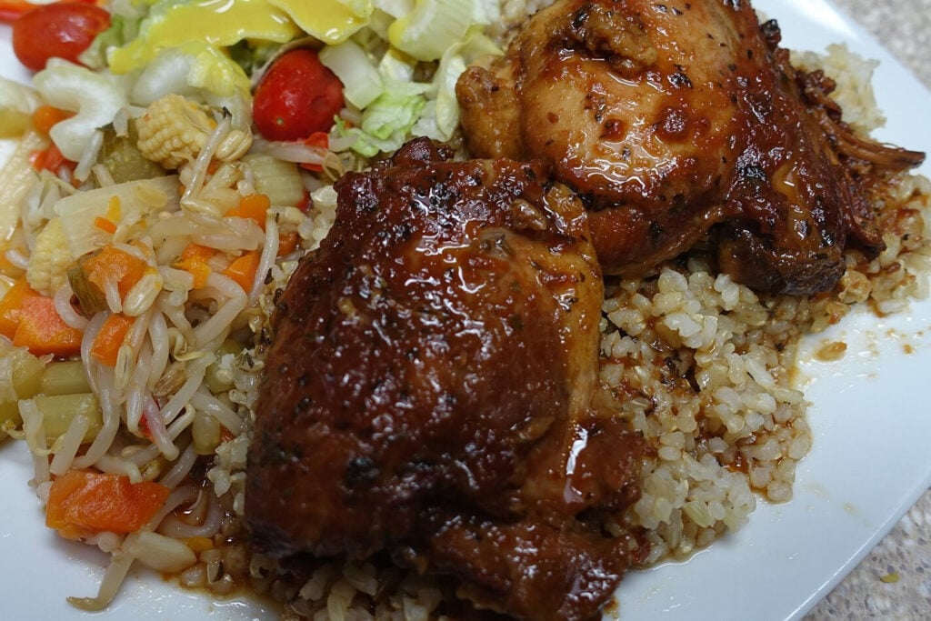 Honey and Garlic chicken