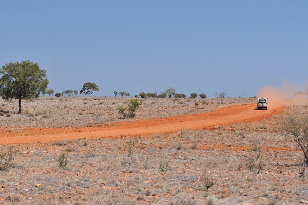 Arltunga main northern access road main