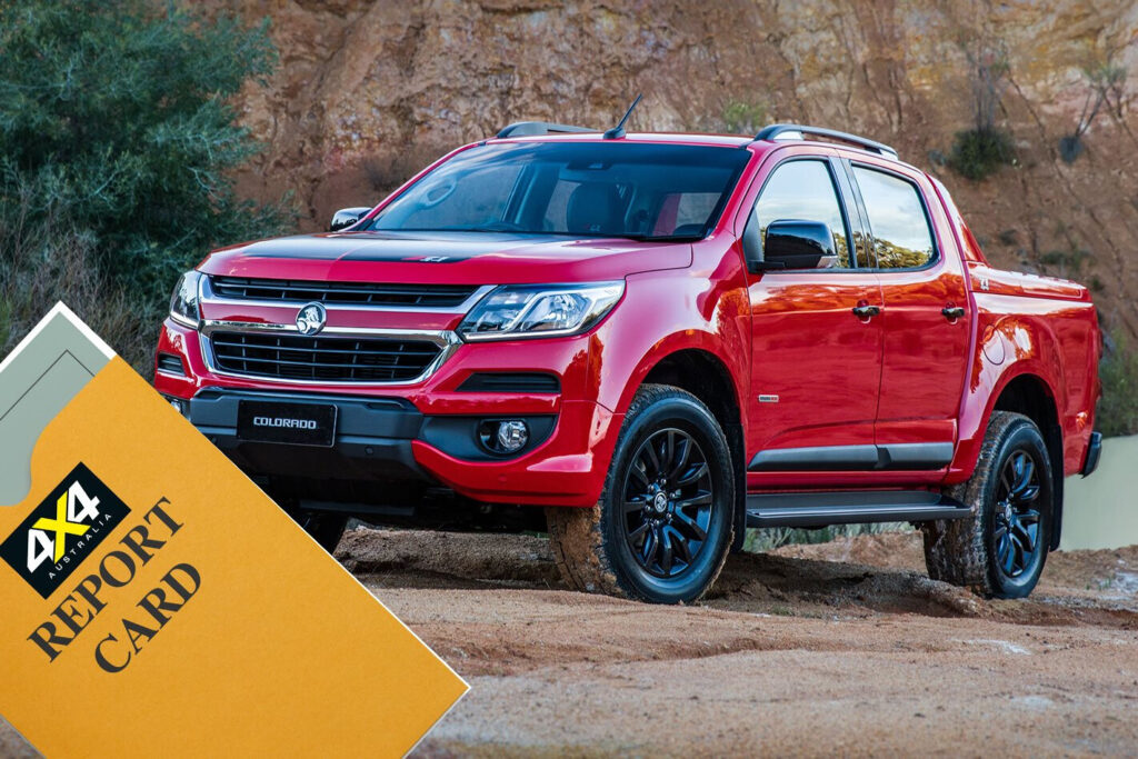 Holden Colorado Report card