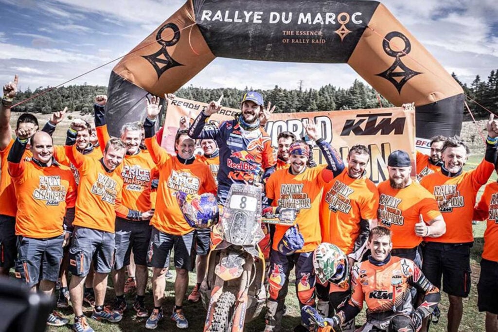Toby Price wins 2018 World Rally Championship