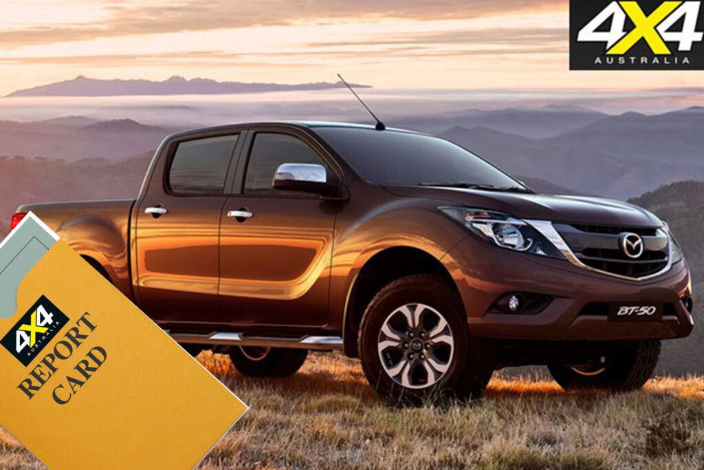 Mazda BT 50 report card