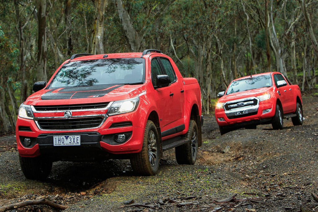 Holden Colorado Z71 vs Ford Ranger XLT