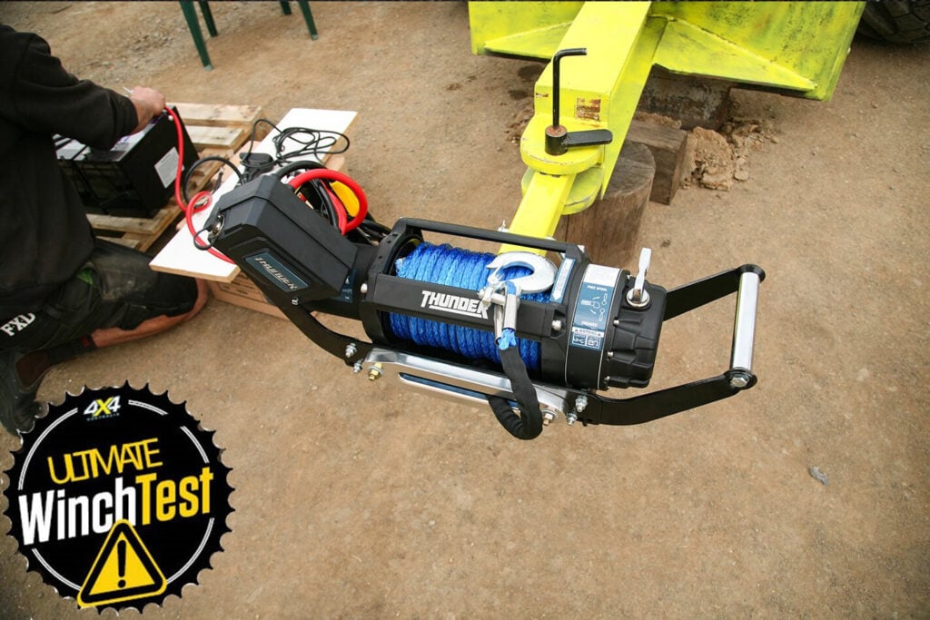 Thunder 9500 ultimate winch test